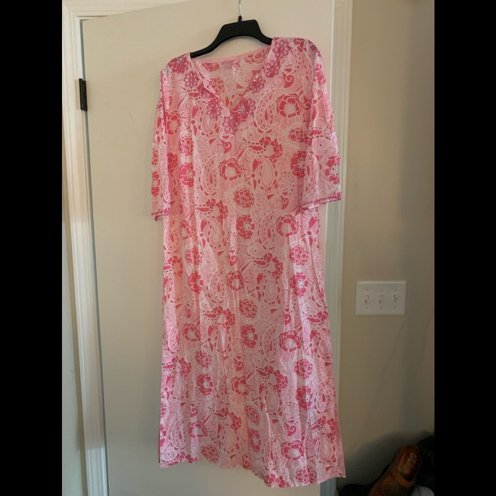 Lilly Pulitzer beach cover tunic dress S